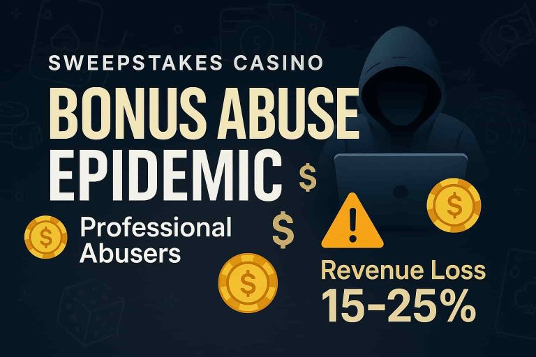 Sweepstakes Casino Bonus Abuse Epidemic