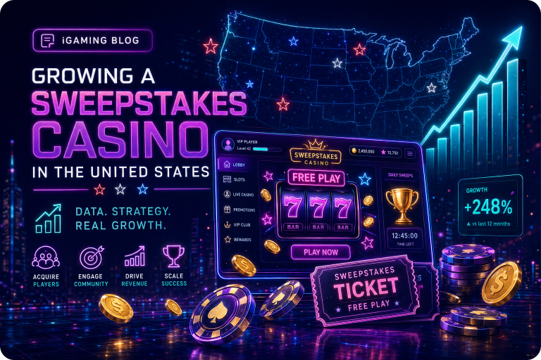 How to Grow a Sweepstakes Casino in the US: The UGC + Reach + Telegram Stack